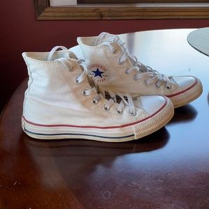 White Converse Shoes